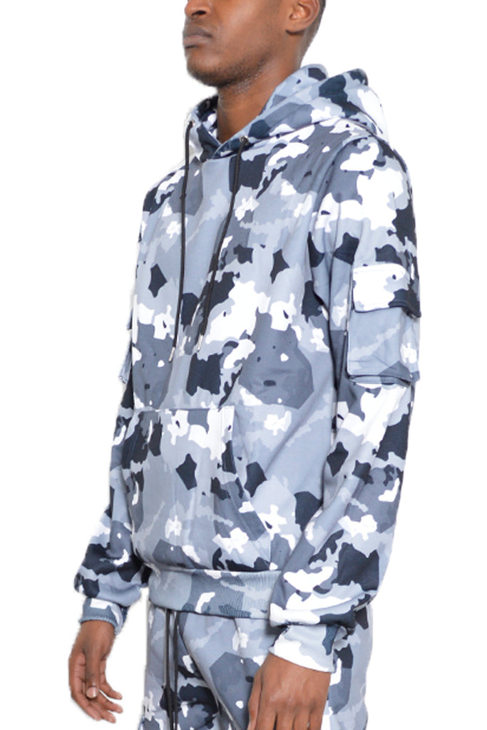 Camo Pullover Hoodie-2