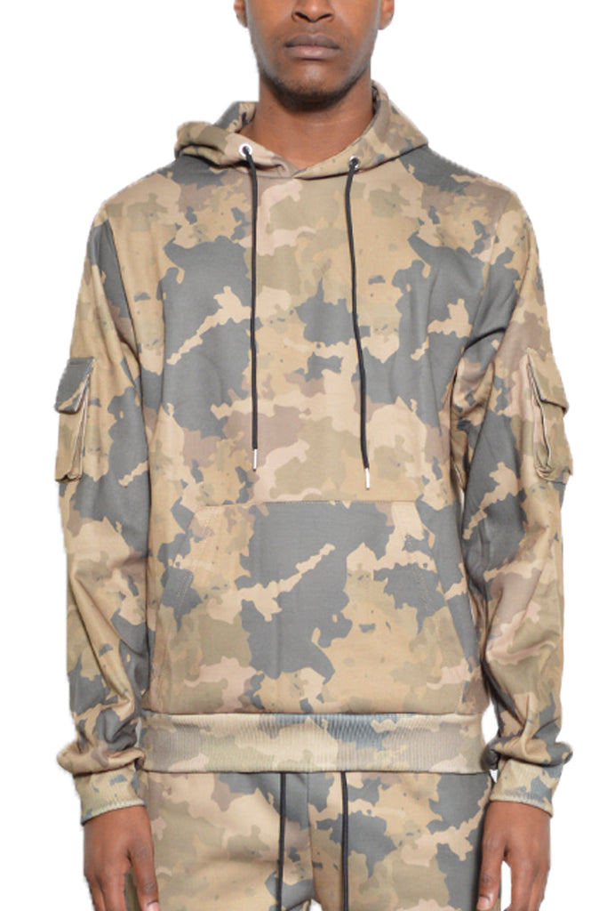 Camo Pullover Hoodie-4