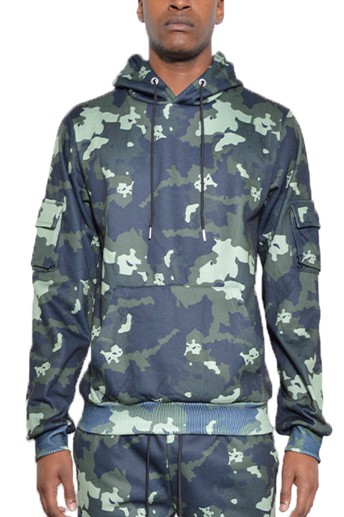 Camo Pullover Hoodie-5